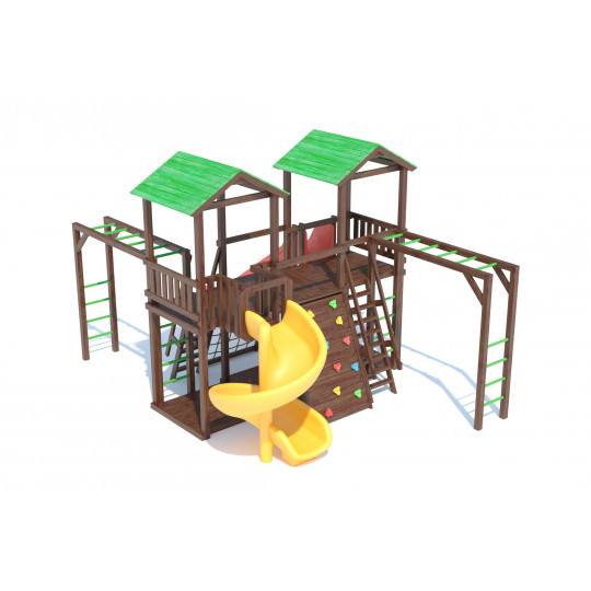 Детская площадка TAALO для общественных мест серия D модель 1