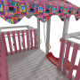 Детский домашний игровой комплекс чердак ДК2Р Розовый