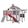 Детский домашний игровой комплекс чердак ДК3Р Розовый