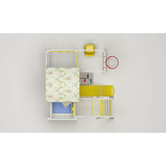 Игровой комплекс - кровать "Савушка Baby - 5"