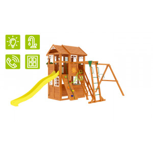 Детская площадка IgraGrad Fast Клубный домик 2 с рукоходом Luxe