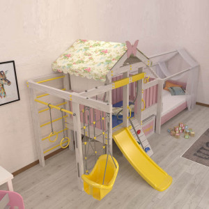 Игровой комплекс - кровать "Савушка Baby - 6"