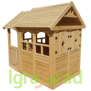 Детский деревянный домик IgraGrad