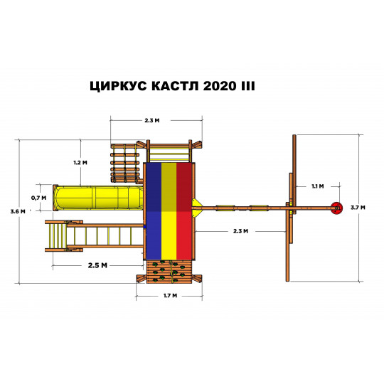 Циркус Кастл 2020 III Тент