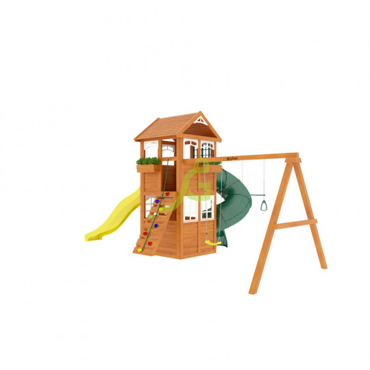 Детская площадка IgraGrad Fast Клубный домик с трубой Luxe